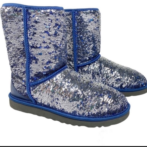 UGG seguined Classic Short boots Size: 8 - Picture 1 of 9